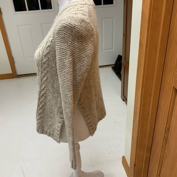 MADEWELL Firelight marled pullover sweater XS 10.5 in side slit wool blend - Picture 6 of 9